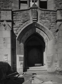 Detail of chapel door