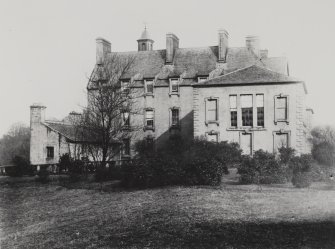 Copy of historic photograph showing general view from NW.
