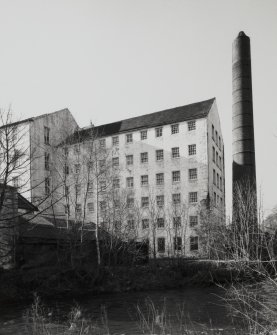 View of the 'Old End' of William Paton's Johnstone Mill, Renfreshire