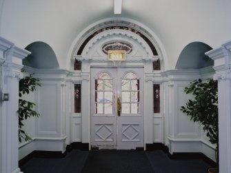 Interior. Medical Admin Block view of entrance hall