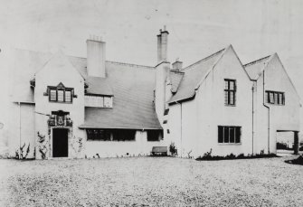 Copy of historic photograph showing general view of House for Mrs Kerro.