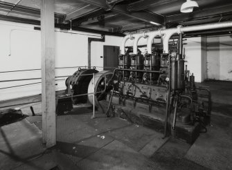 Interior.
View of power room generator.