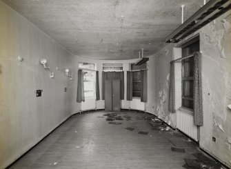 Interior.
View of ground floor E room from W.