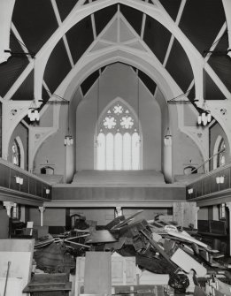 View of interior from N