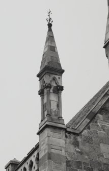 Roof, pinnacles, detail