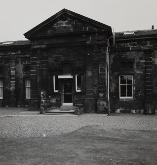 View of main entrance, Ralston Golf Club House, Paisley.