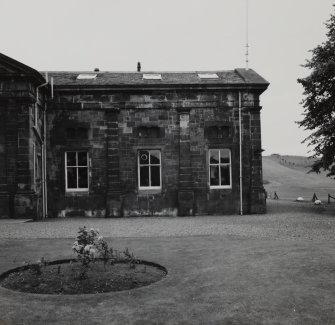View of S wing from W, Ralston Golf Club House, Paisley.