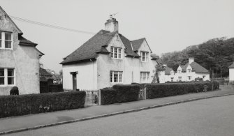 View of specimen cottages.