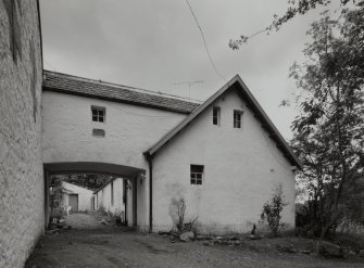 View of house and linking corridor from North East