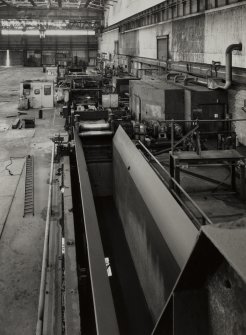 Interior.
View of pre-wetting tank at beginning of pickle line.