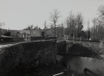 Cadder Village, Cadder Road, Forth and Clyde Canal, Bridge
View from North East showing relationship to stables