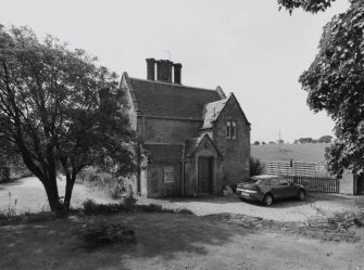 Detail of North end showing entrance