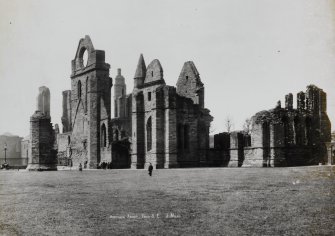 View from S.E
Insc: "Arbroath Abbey From S E. J. Milne"