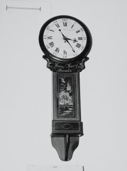 Interior.
Detail of Act of Parliament clock c.1797 by James Ivory of Dundee.