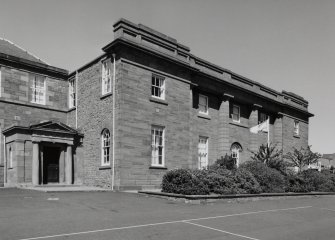 View of central block from SW.