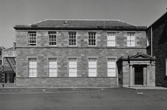 View of west wing from S.