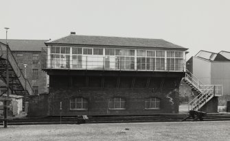 View of S signal box from E.