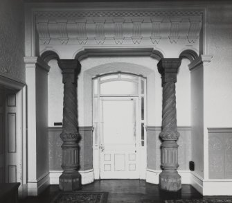 Interior.
View of main entrance.