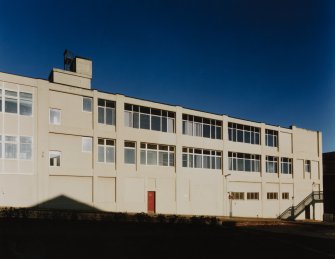 Exterior view from SW of main (original) office block for entire complex
