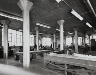 Interior view from SW within Pattern Shop