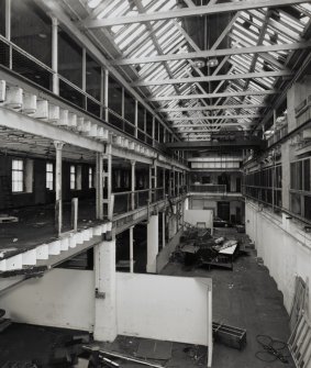 Interior.
Elevated general view within former Machine Shop.