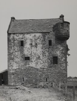 Braikie Castle. View from SW.