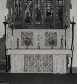 Interior.
Detail of altar.