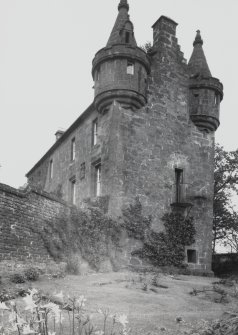 Gardyne Castle. View from SE.