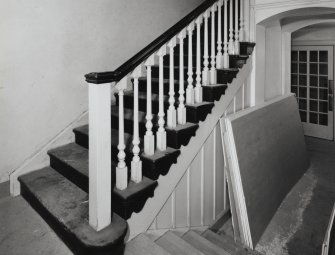 Interior.
View of staircase on ground floor.