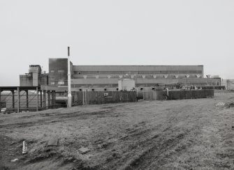 Exterior general view of N side of maltings from N