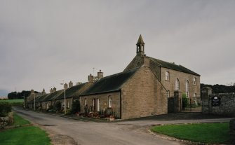 View from South South West showing relationship to church