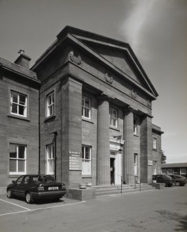 View of portico from SE.