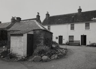 View of out-house from S.