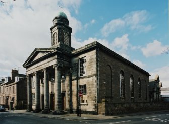 General view of St Johnd United Free Church, Montrose, from SE.