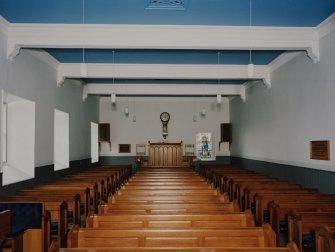 Interior.
View from E looking towards the entrance.