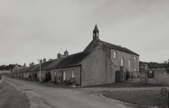 View from South South West showing relationship to church