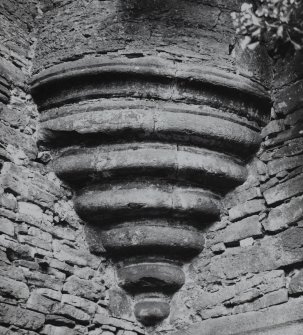 Detail of stair-tower corbelling.