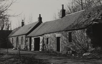 View of steading block from SE.