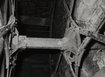 Interior.
Detail of waterwheel shaft.