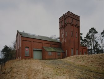 View from NE of N side of Filter Houseand water tower.