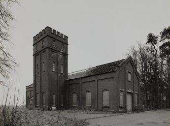 View from NW of filter house and watertower.
