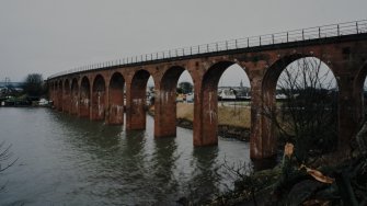 General view of W side of viaduct from SW