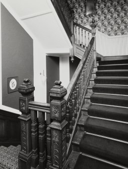 Interior.
View of main staircase.