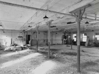 Interior.
View of former W mill first floor from SE.