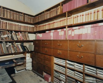 Interior.
View of document store.