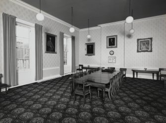 Interior.
View of second floor meeting room from W.