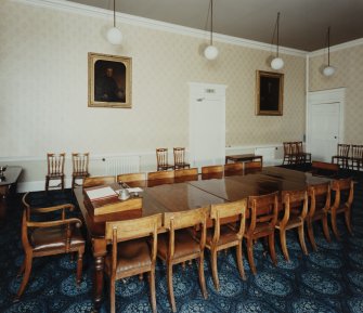 Interior.
View of second floor meeting room from NE.