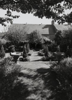 View of gardens from NW