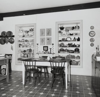 Interior. View of kitchen from SW