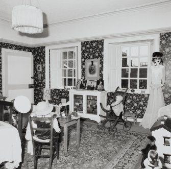 Interior. View of second floor nursery from NNE